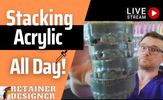 Live Stream: Stacking Acrylic All Day!