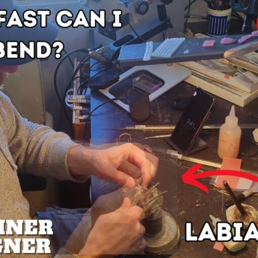How Fast Can I Bend a Labial Bow?